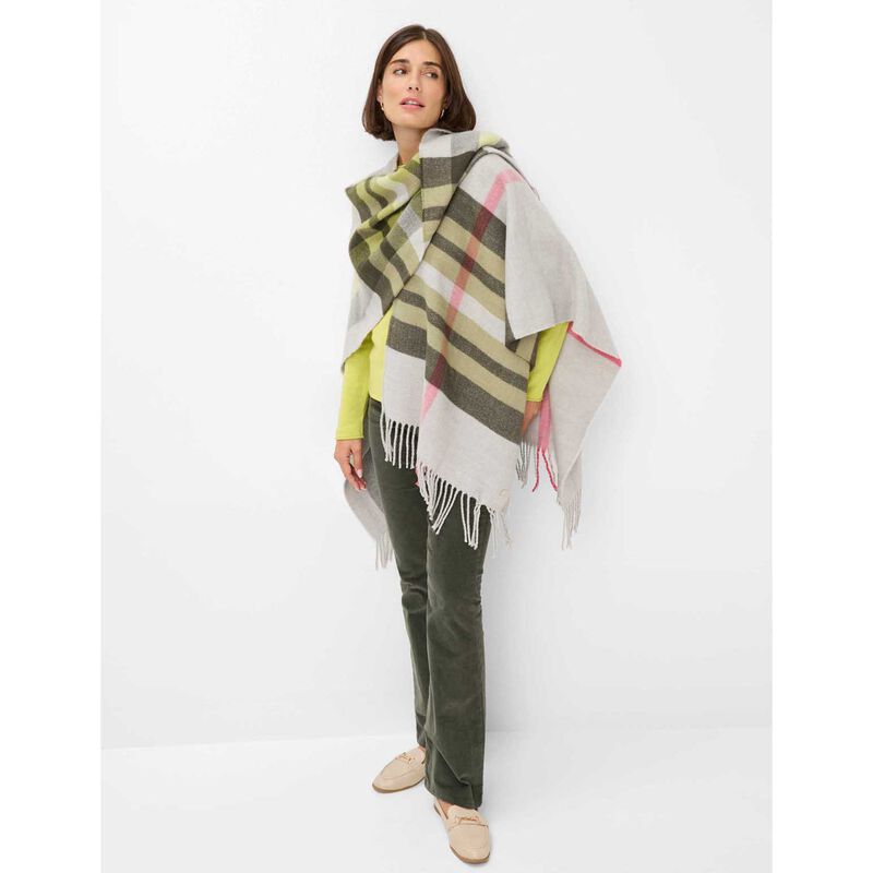 Brax Thea Check Poncho image number 3